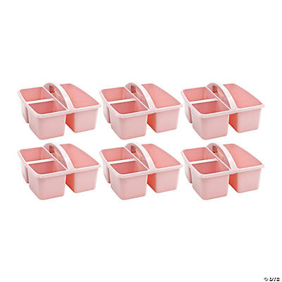 Teacher Created Resources Clear Stackable Storage Containers - 3 Tiers - Pack of 3