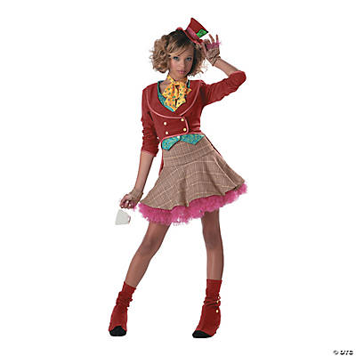 Teen Girl's Mad Hatter Costume - Extra Large