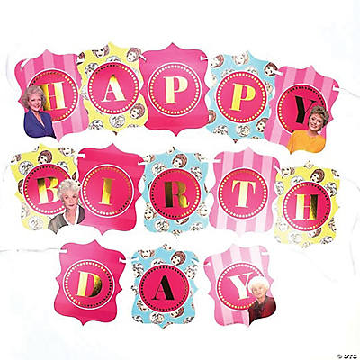 Paw Patrol Girls Jointed Happy Birthday Banner Party Supplies New 