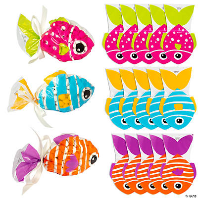 Tropical Party Fish Paper, Paper Fish Decorations