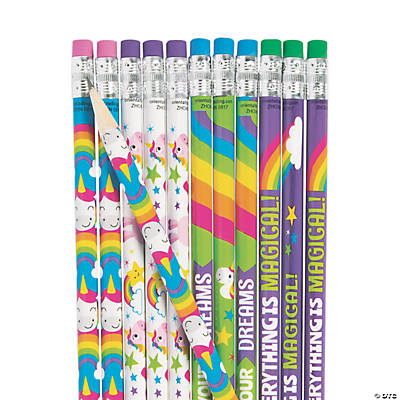 Welcome Back To School Pencils and Apple Erasers Bulk set 24 24 