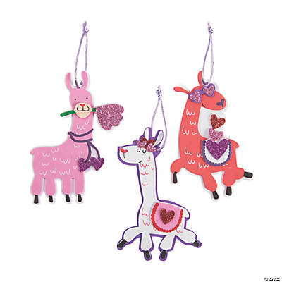 Valentine Animal Ornament Craft Kit, Makes 12, Craft Kits, Valentine's Day,  12 Pieces