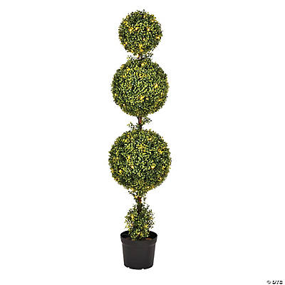 21 Reindeer Moss Potted Artificial Spring Floral Topiary Tree