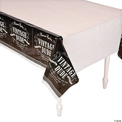 Vintage Dude 50th Birthday Centerpiece - 1 Piece Honeycomb Table Decor - 9" X 11.75"