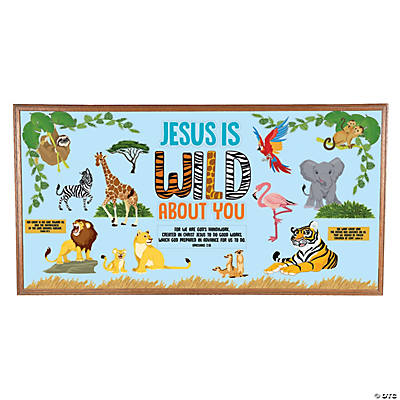 Jesus Loves You S'More Bulletin Board Set | Fun Express