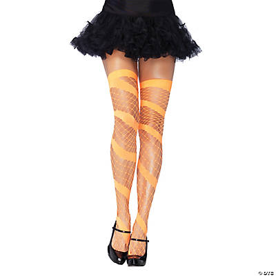 Womens Fishnet Long Socks Diamond Tights Pantyhose Sexy Fence Net Stocking  Lady