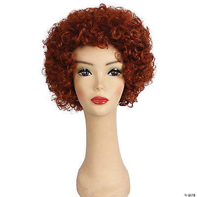 Women s Orange Annie Wig Morris Costumes