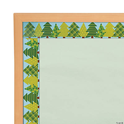 Woodland Tree Bulletin Board Borders