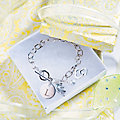Monogram Mother&#39;s Day Bracelet Gift Idea Image Thumbnail 1