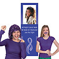 Purple Awareness Ribbon Photo Booth Image Thumbnail 1