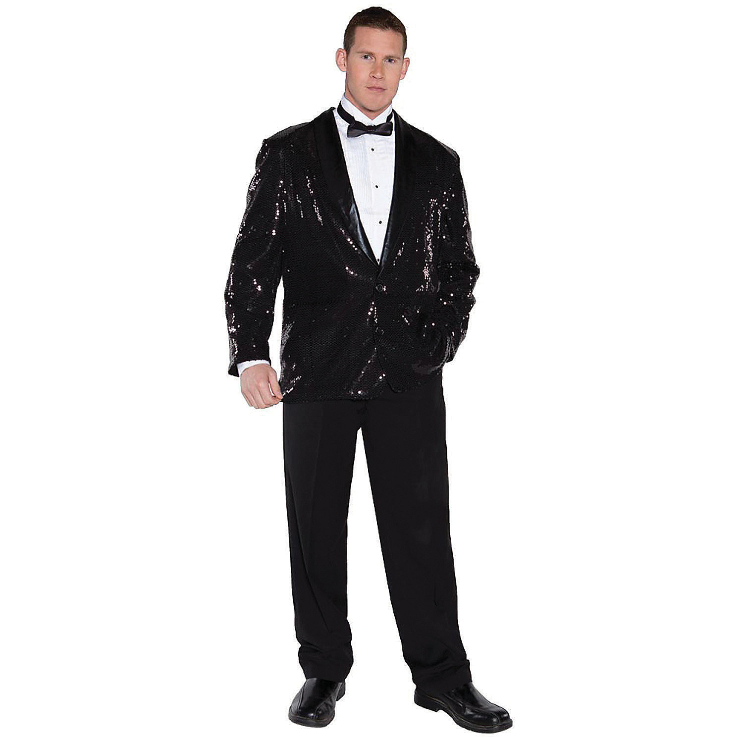 Underwraps Mens Sequin Jacket