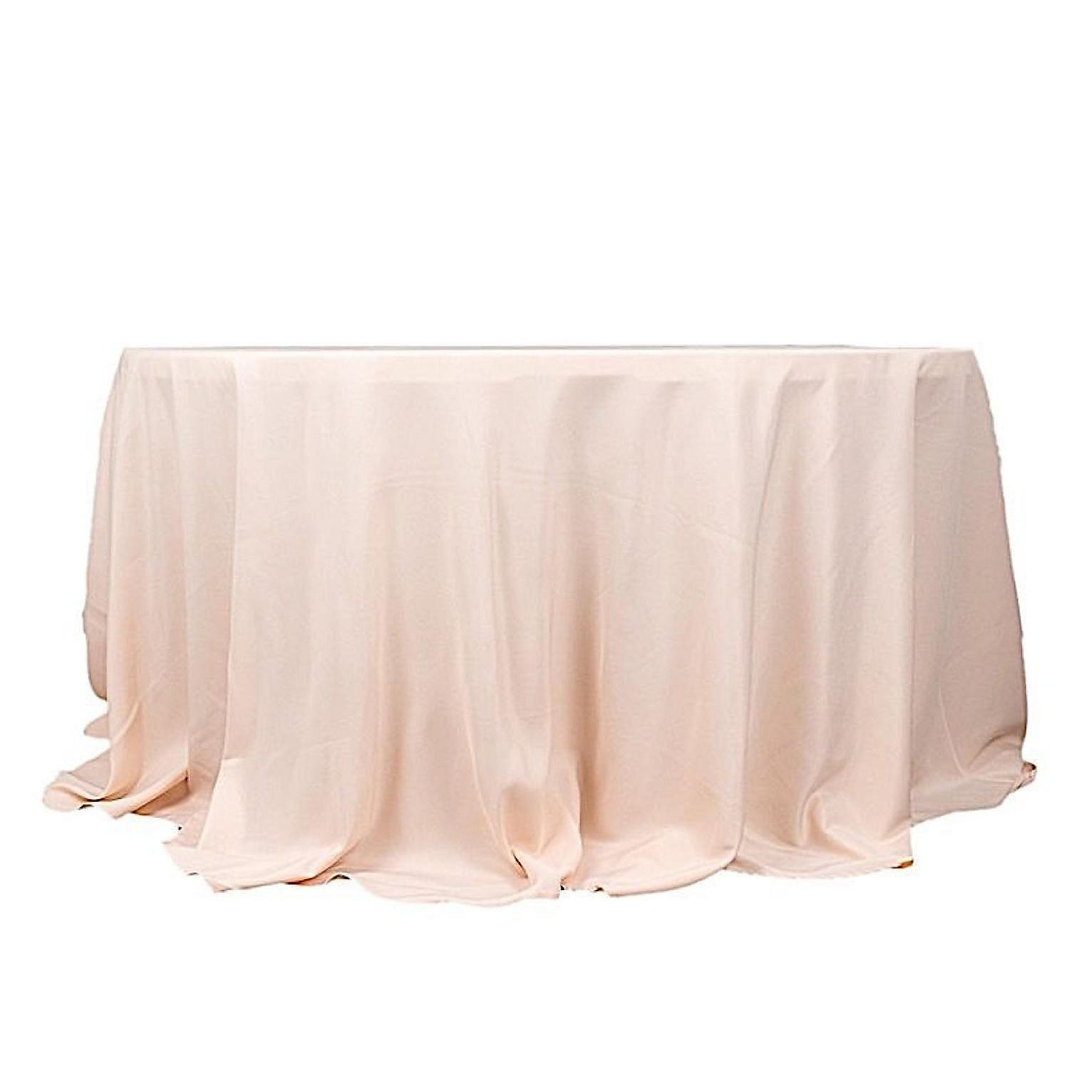 10 132" Round Premium Polyester Tablecloths Wedding Party Table Linens