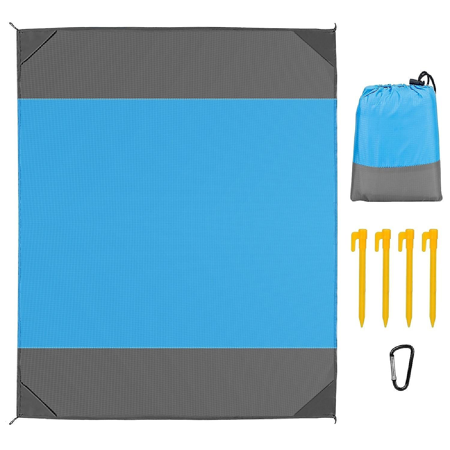 108 Plus 96.46in Sand Proof Picnic Blanket Water Resistant Foldable ...