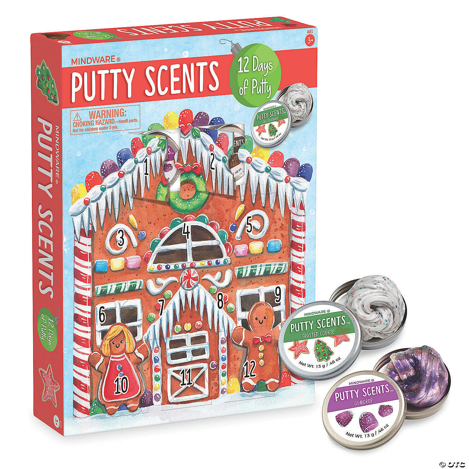 Mindware 12 Days of Putty Scents
