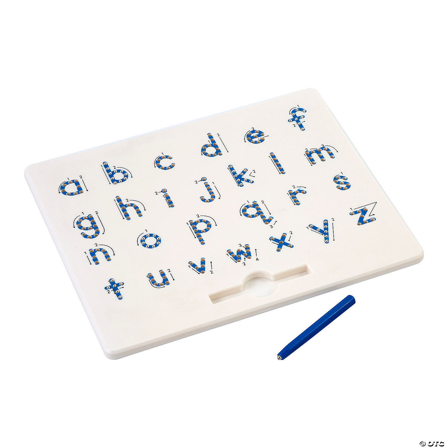 12" x 10" Lowercase Alphabet Tracing Board Oriental Trading