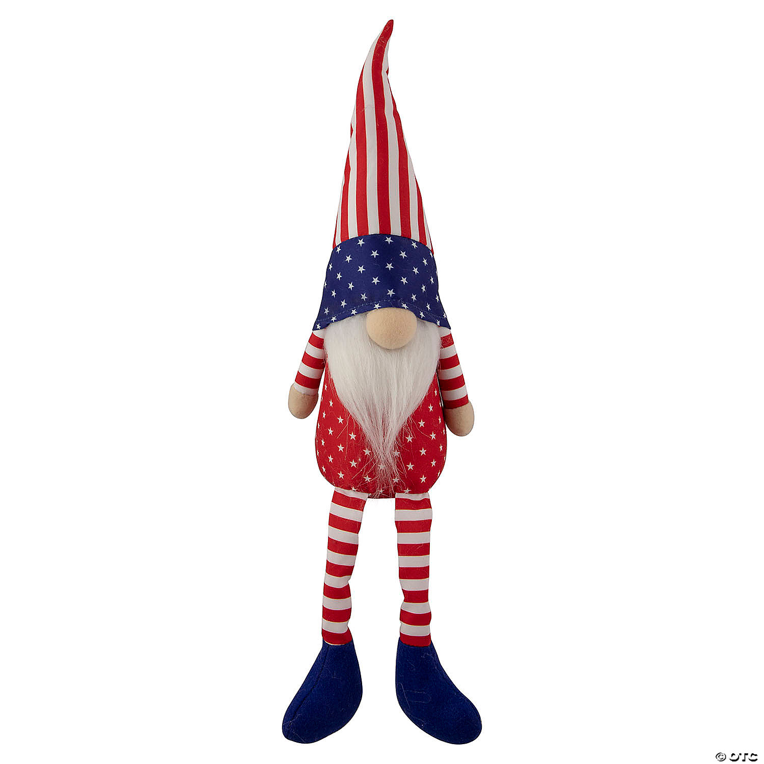Patriotic 4th of July Mini Gnomes Set of 3 Red White and Blue Boys