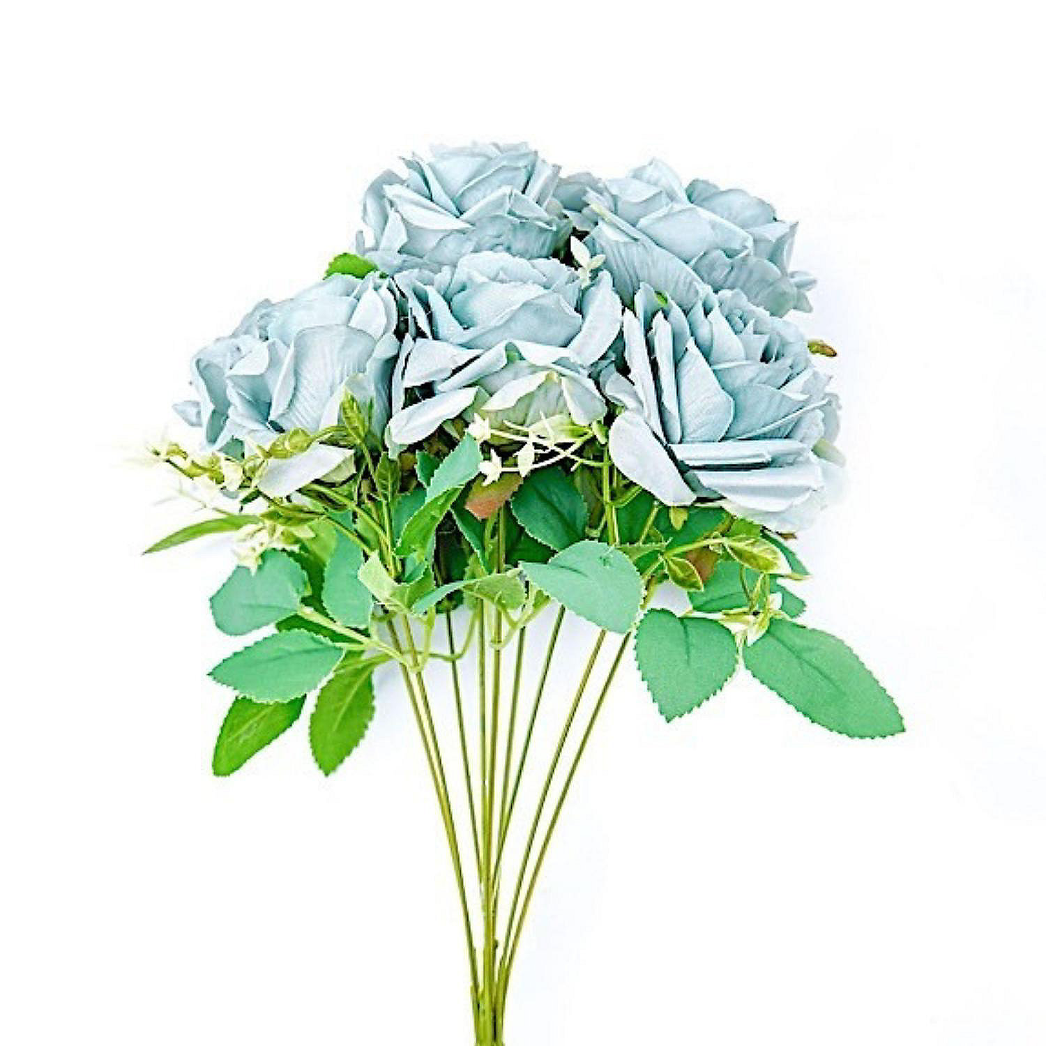 18" Silk Rose Bushes Artificial Flowers Oriental Trading