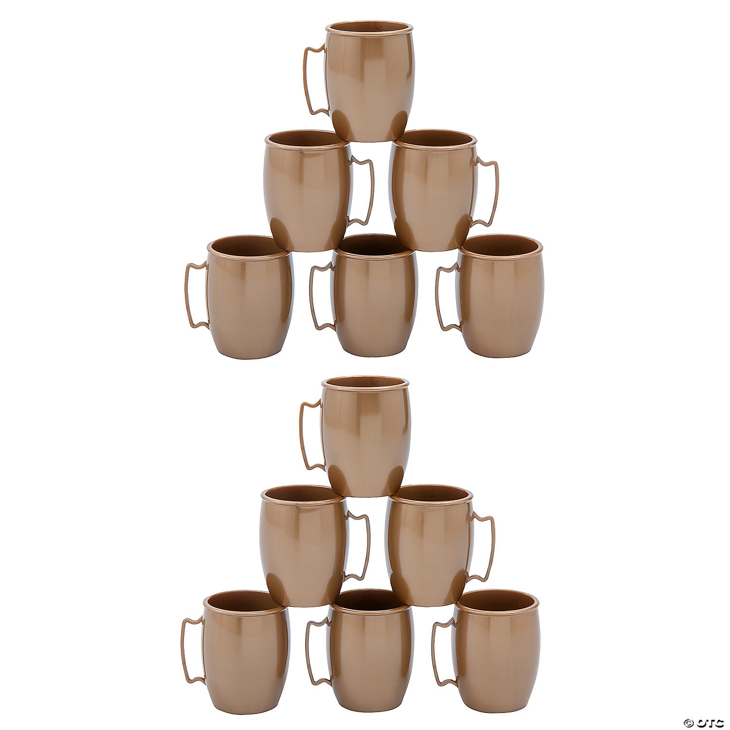 2 oz. Bulk 48 Pc. Moscow Mule Disposable Plastic Shot Glasses Oriental Trading