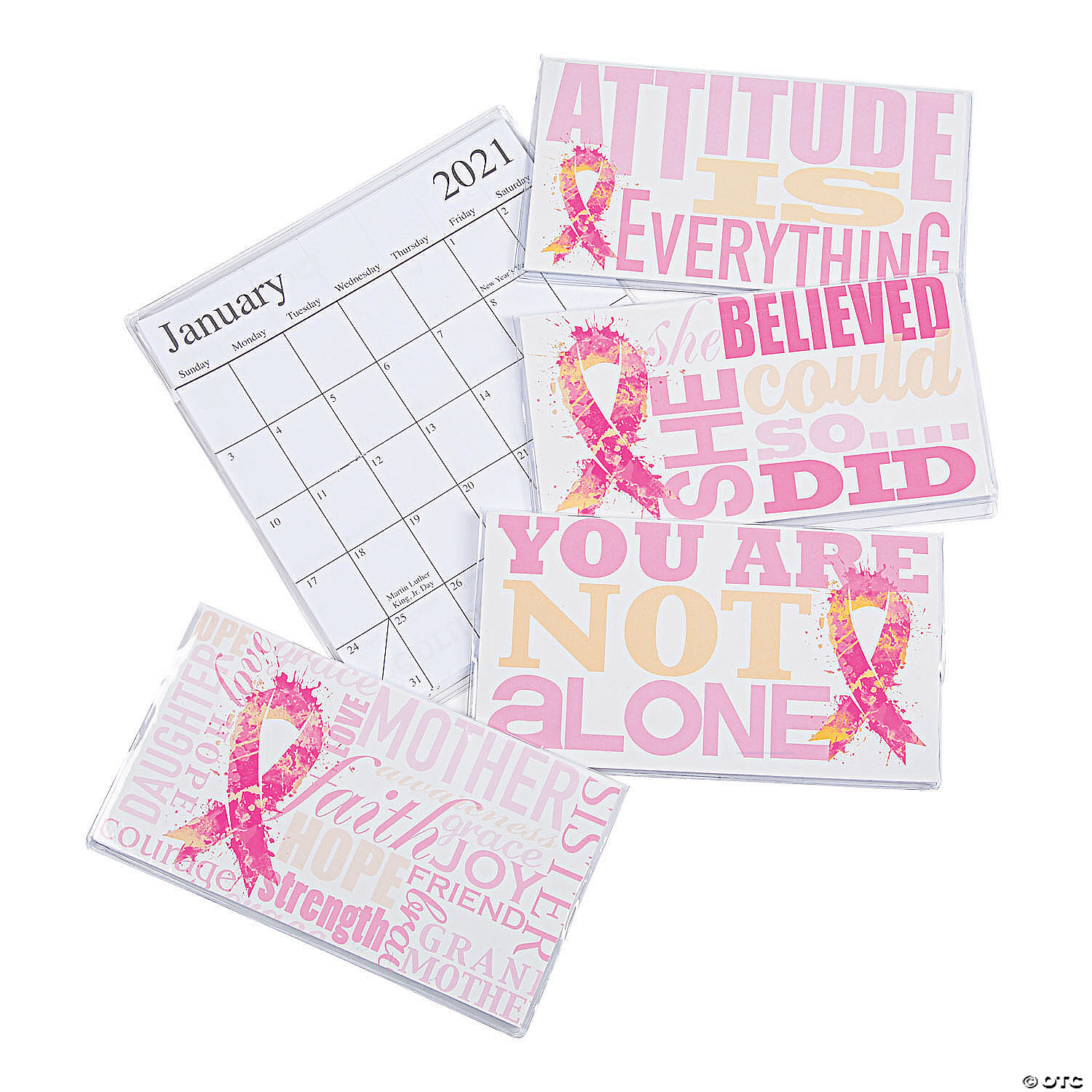 Betere 2020 - 2021 Pink Ribbon Pocket Calendars - Discontinued RL-74