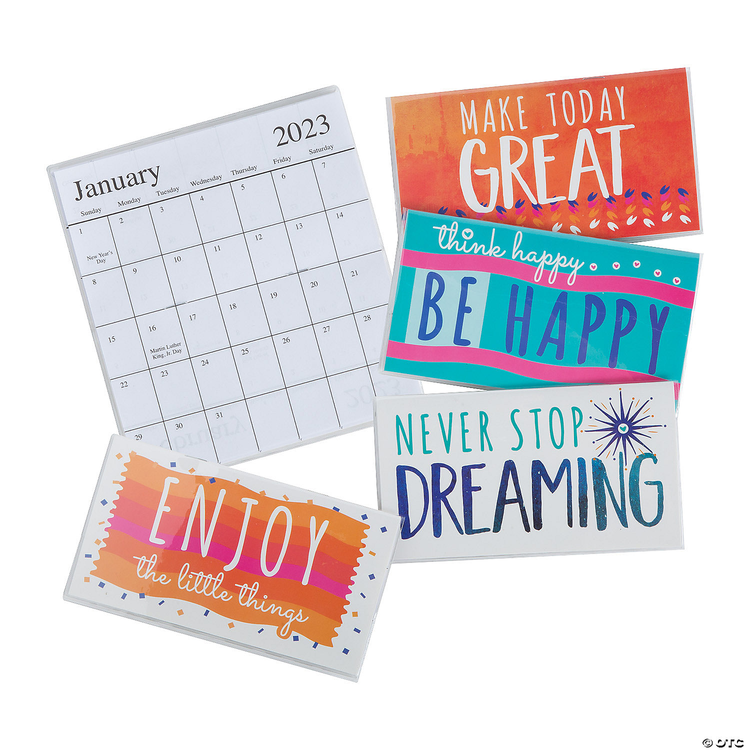 2022 2023 Pocket Calendar 2022-2023 Make A Statement Pocket Calendars - 12 Pc.