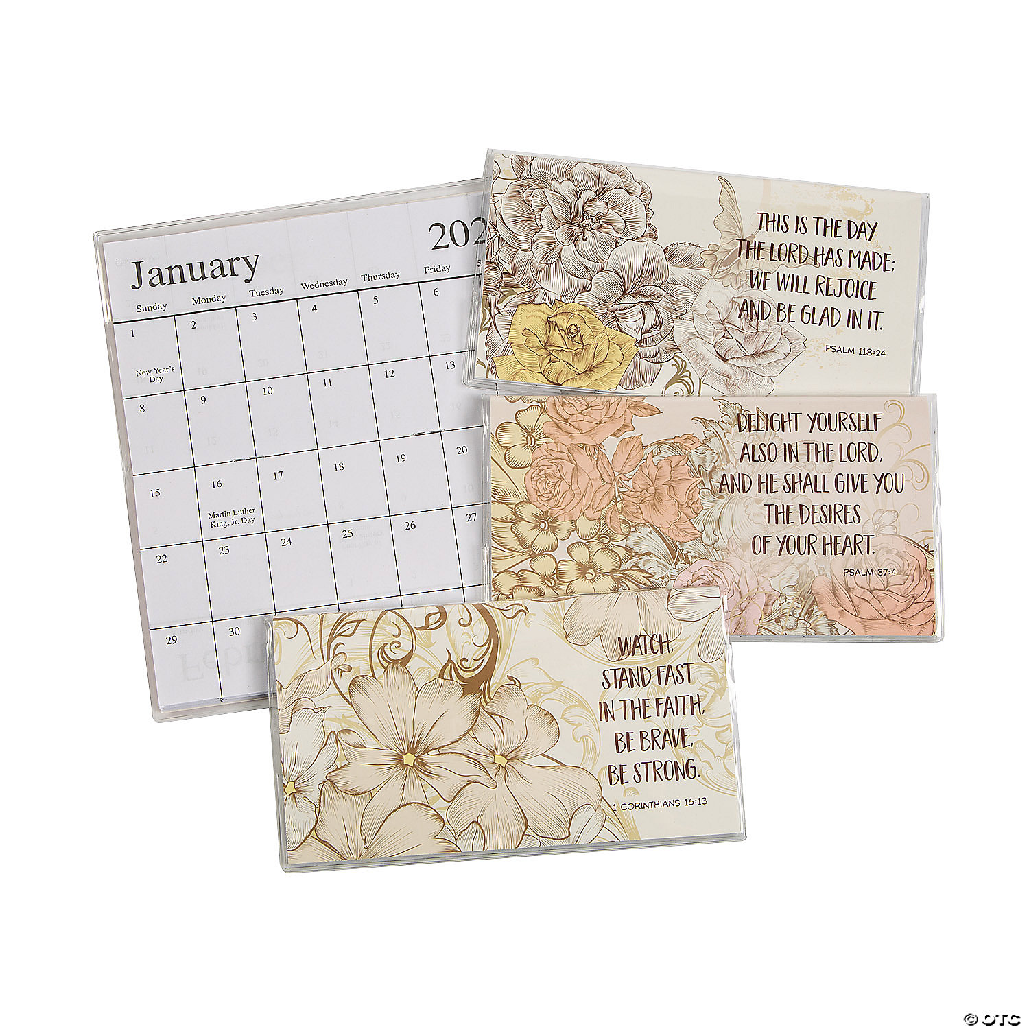 2022 - 2023 Scripture Pocket Calendars - 12 Pc.