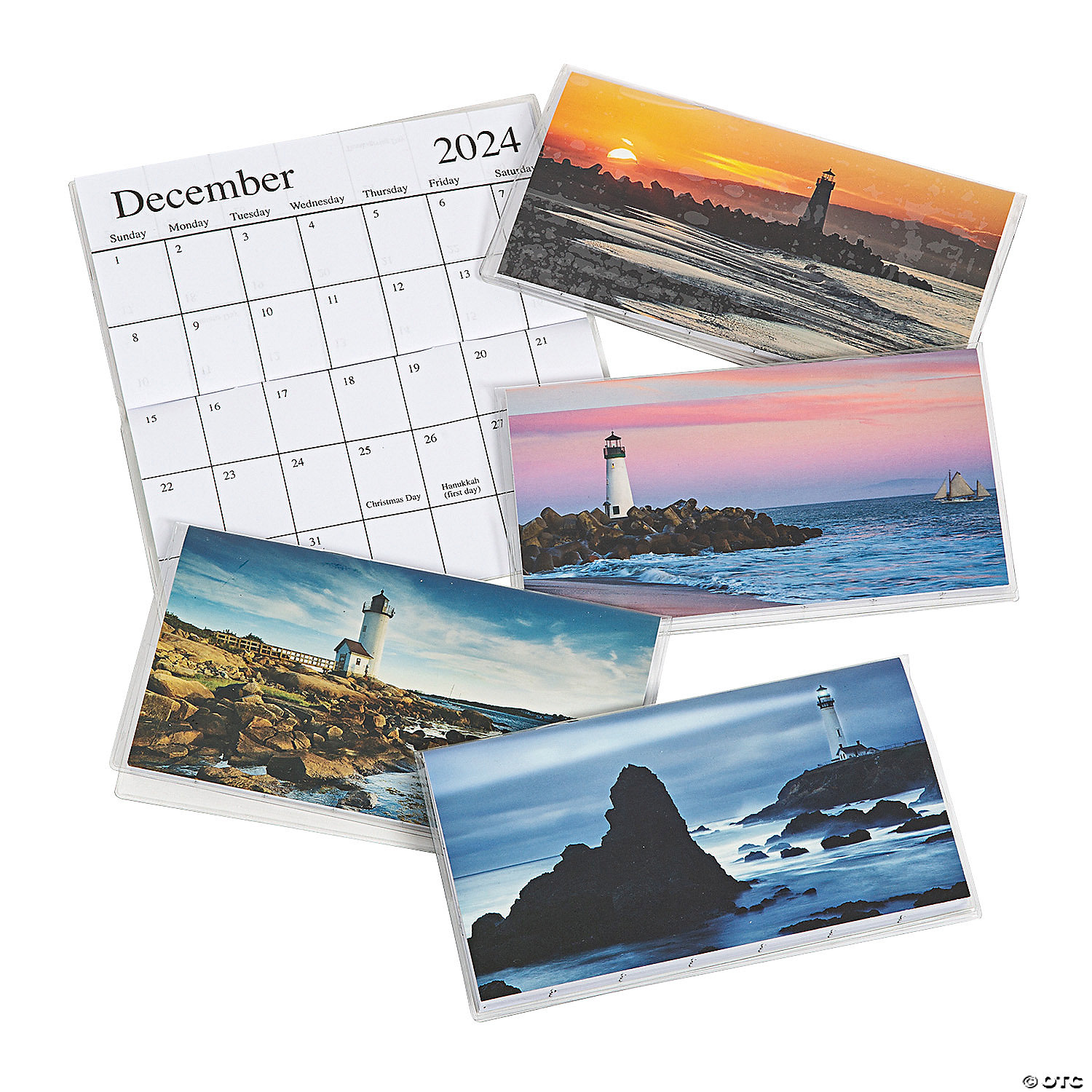 2024 2025 Lighthouse Pocket Calendars 12 Pc. Discontinued