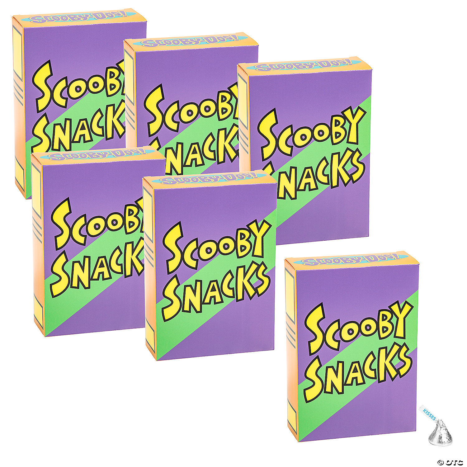 4 1/4" x 6" Bulk 48 Pc. ScoobyDoo!™ Scooby Snacks Cardstock Favor