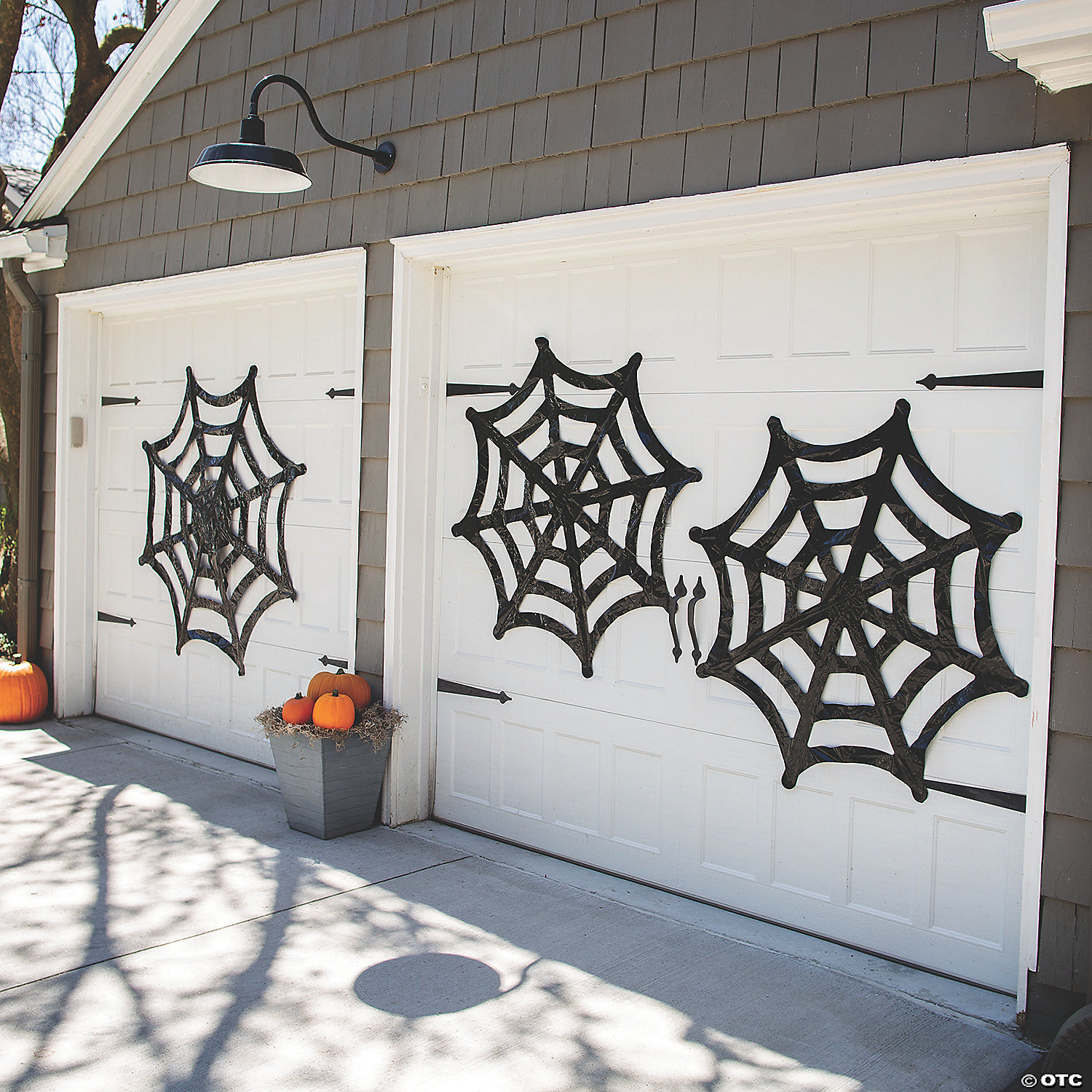 4 Ft. 5 Ft. Large Spider  Halloween Decorations 3 Pc. Oriental