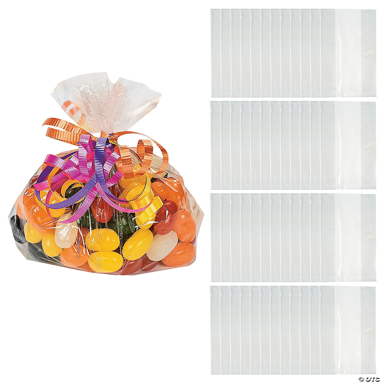 Standard preface maintain 4" x 5 1/2" Bulk Small Clear Cellophane Gift Bags - 50 Pc. | Oriental  Trading