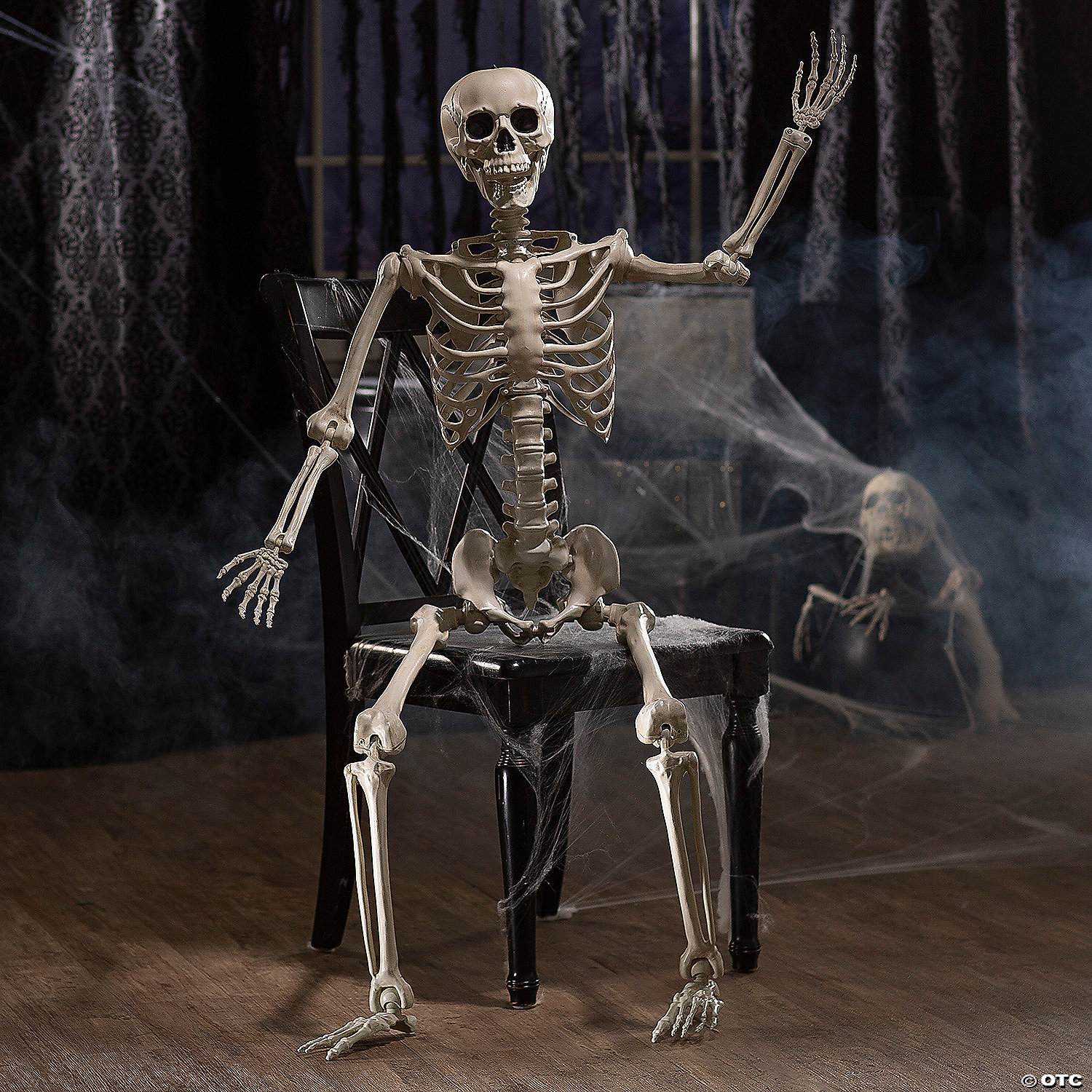 5' Life Size Posable Skeleton Halloween Decoration | Oriental Trading