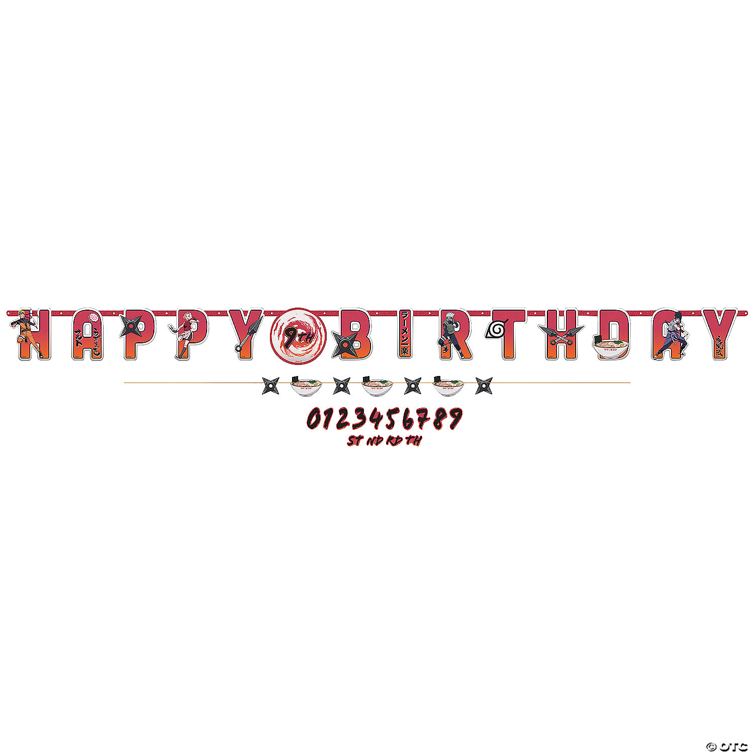 6 Ft. x 10" Naruto™ AddanAge Party Banner Set 2 Pc. Oriental Trading