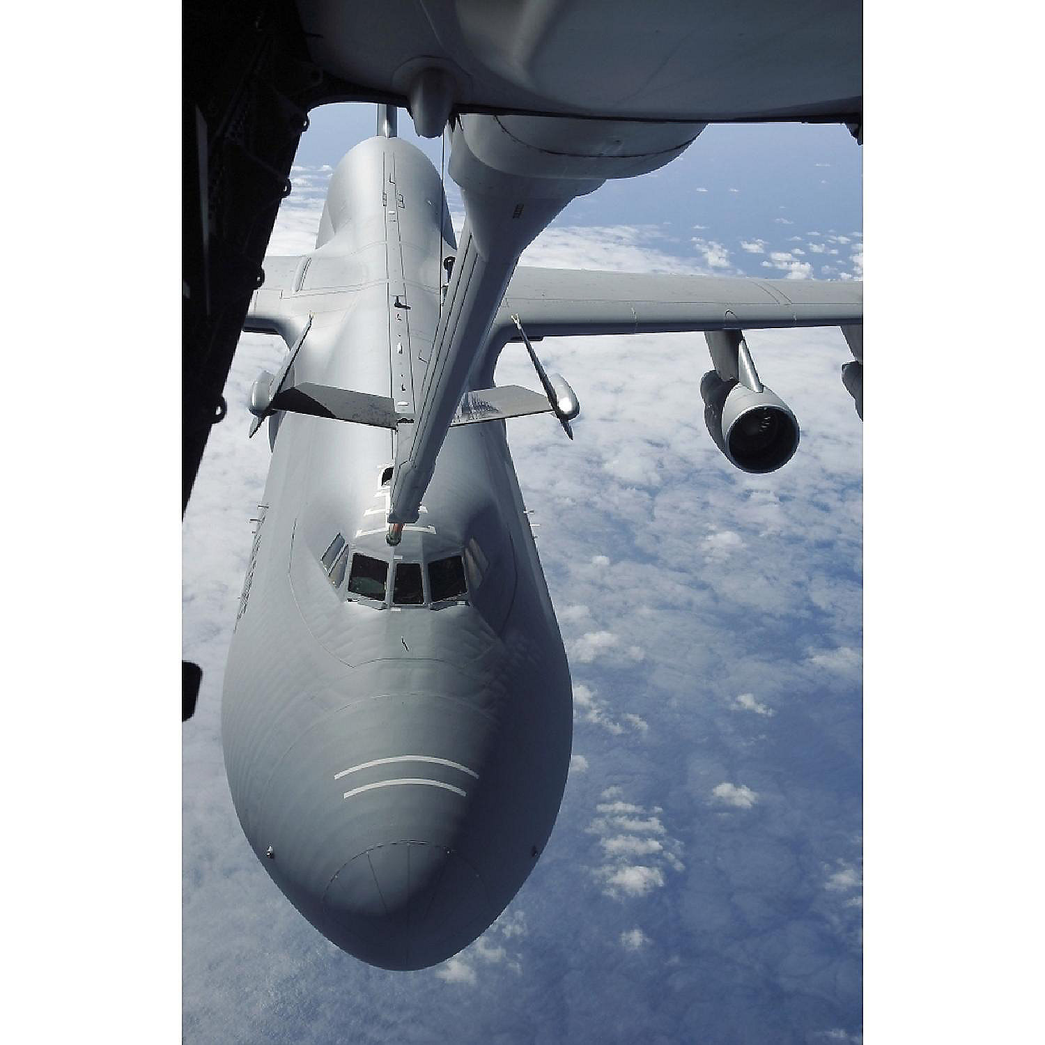 A KC10 Extender prepares to refuel a C5 Galaxy Poster Print 11 x 16 Oriental Trading