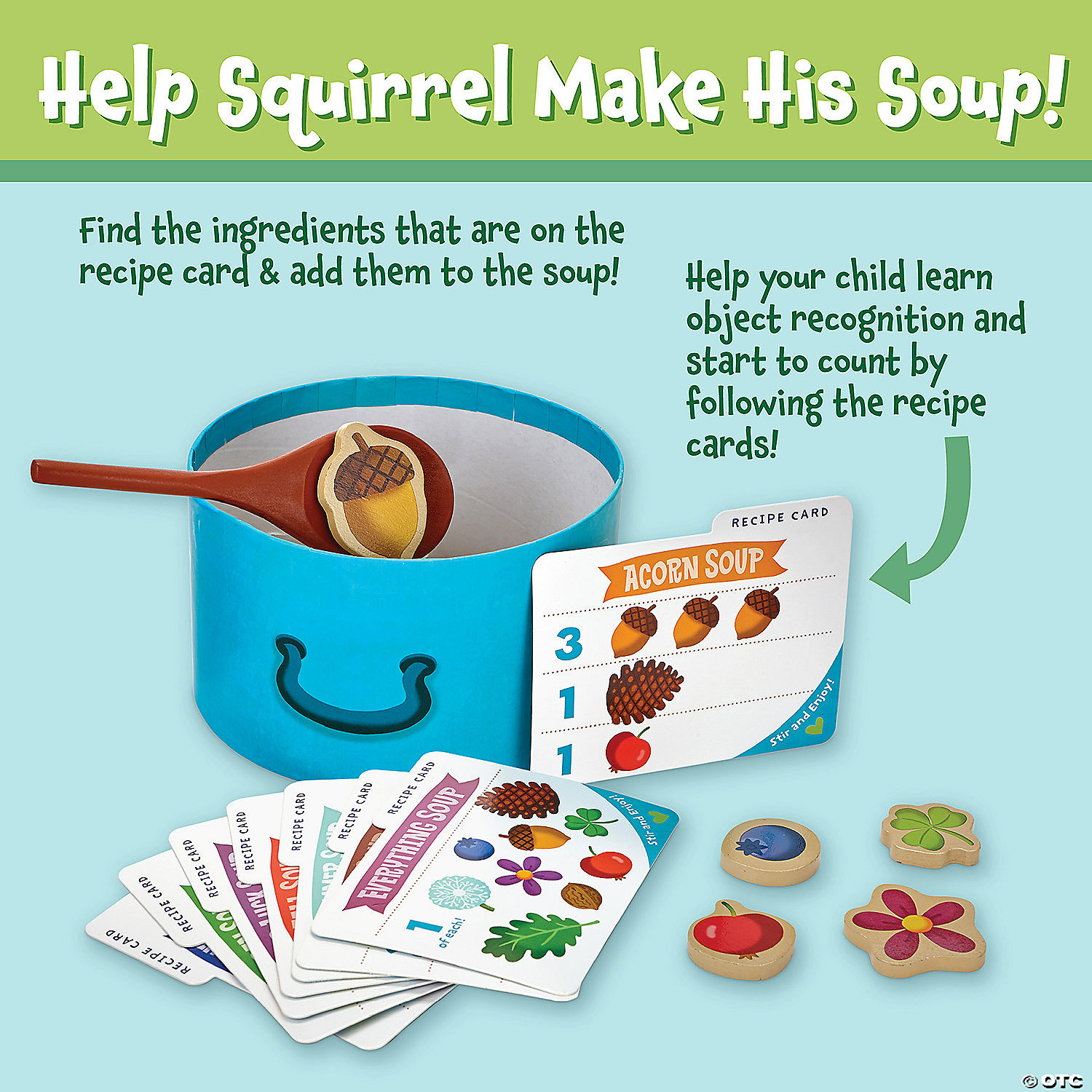 Peaceable Kingdom Acorn Soup Game for You and Your 2-Year-Old Games ...
