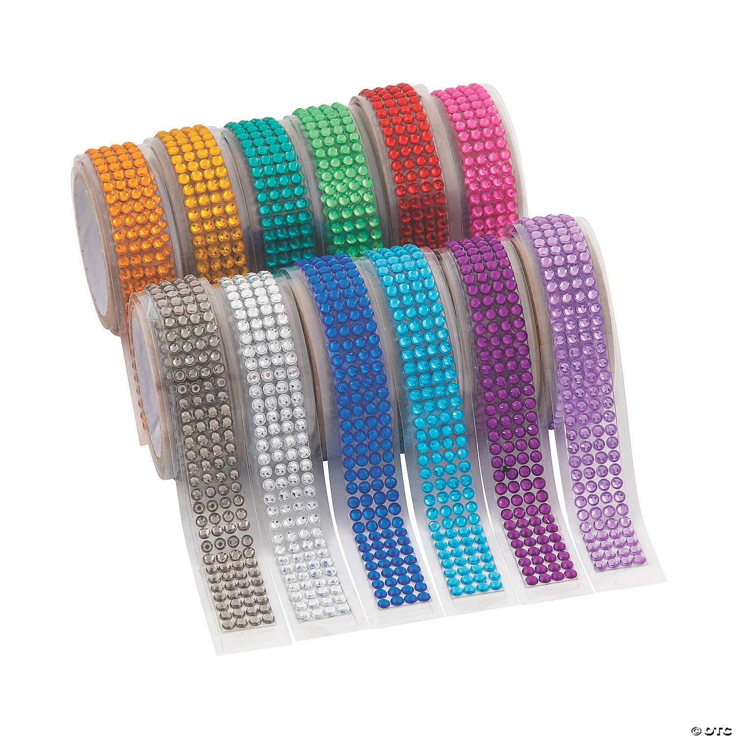 Adhesive Rhinestone Rolls Fun Express