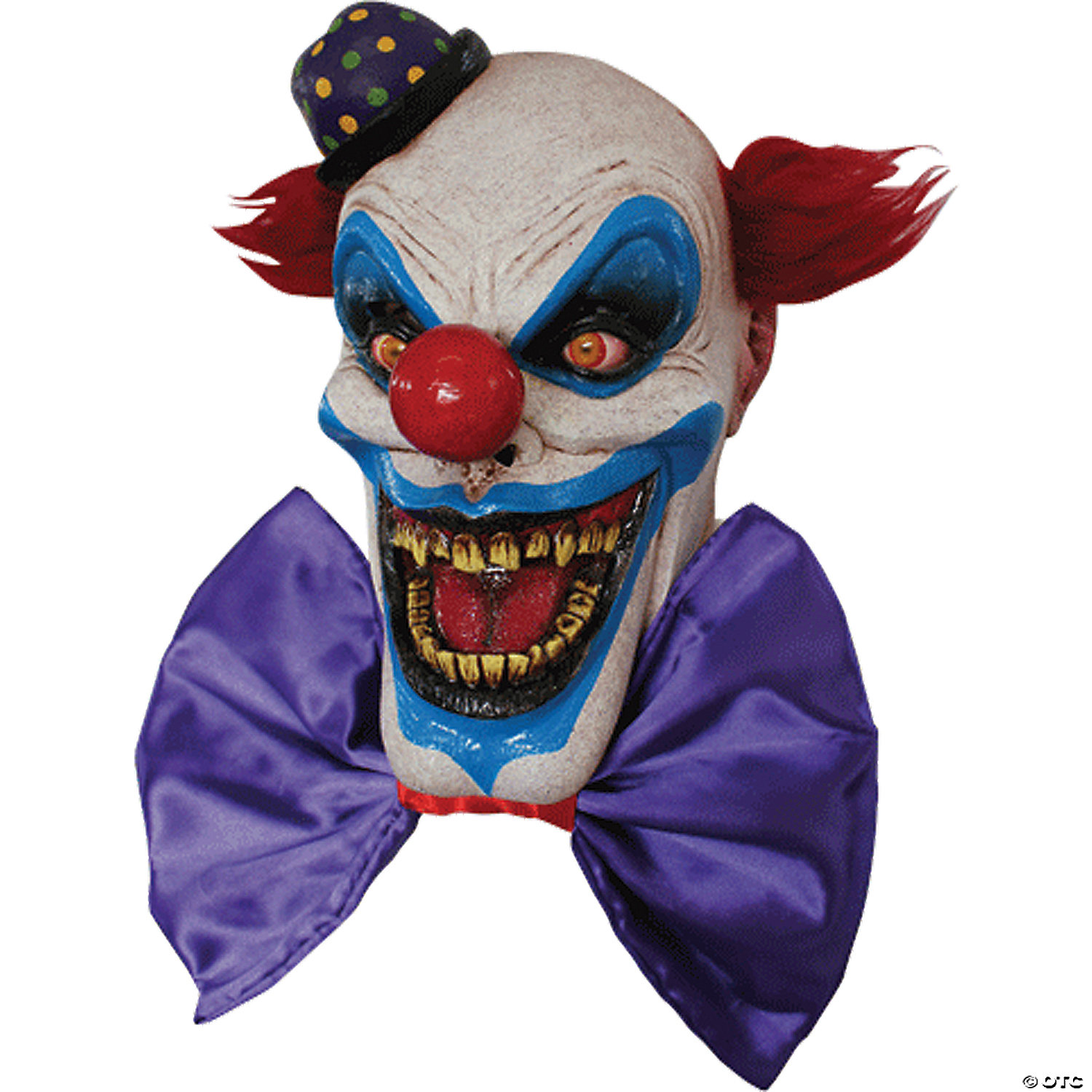 Chompo Clown Mask Oriental Trading