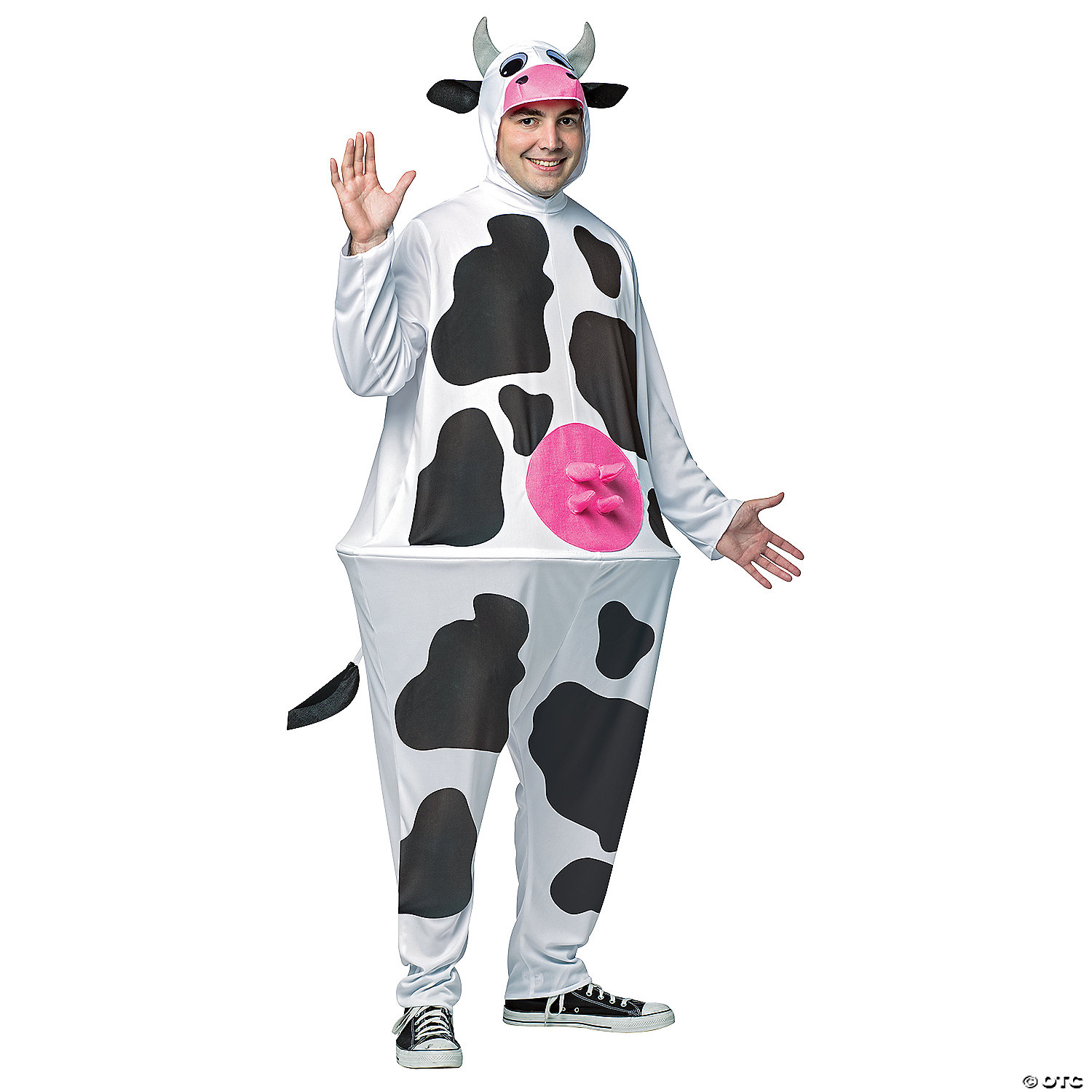 Child Milk Carton Cow Costume One Size 