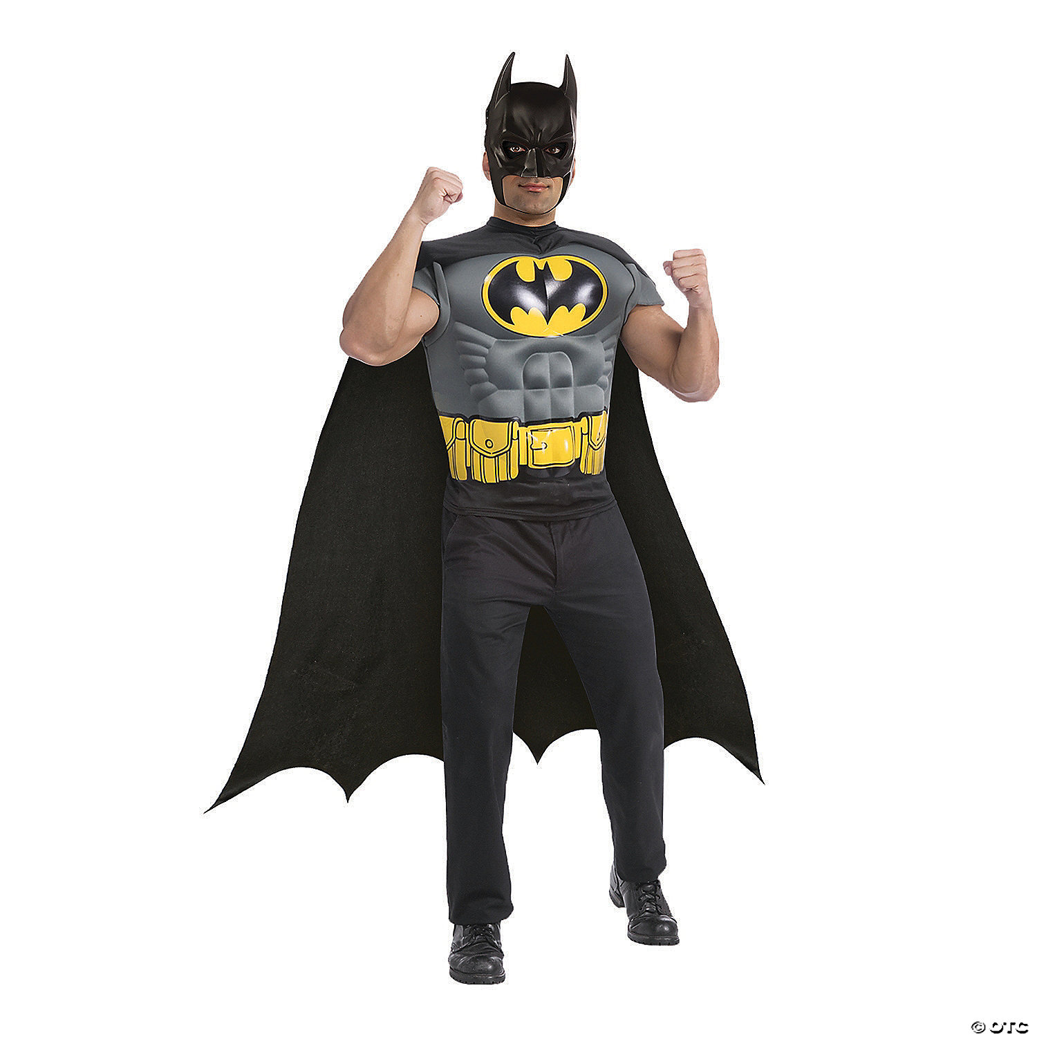 Adult's Batman Muscle Chest T-Shirt Halloween Costume - Extra Large