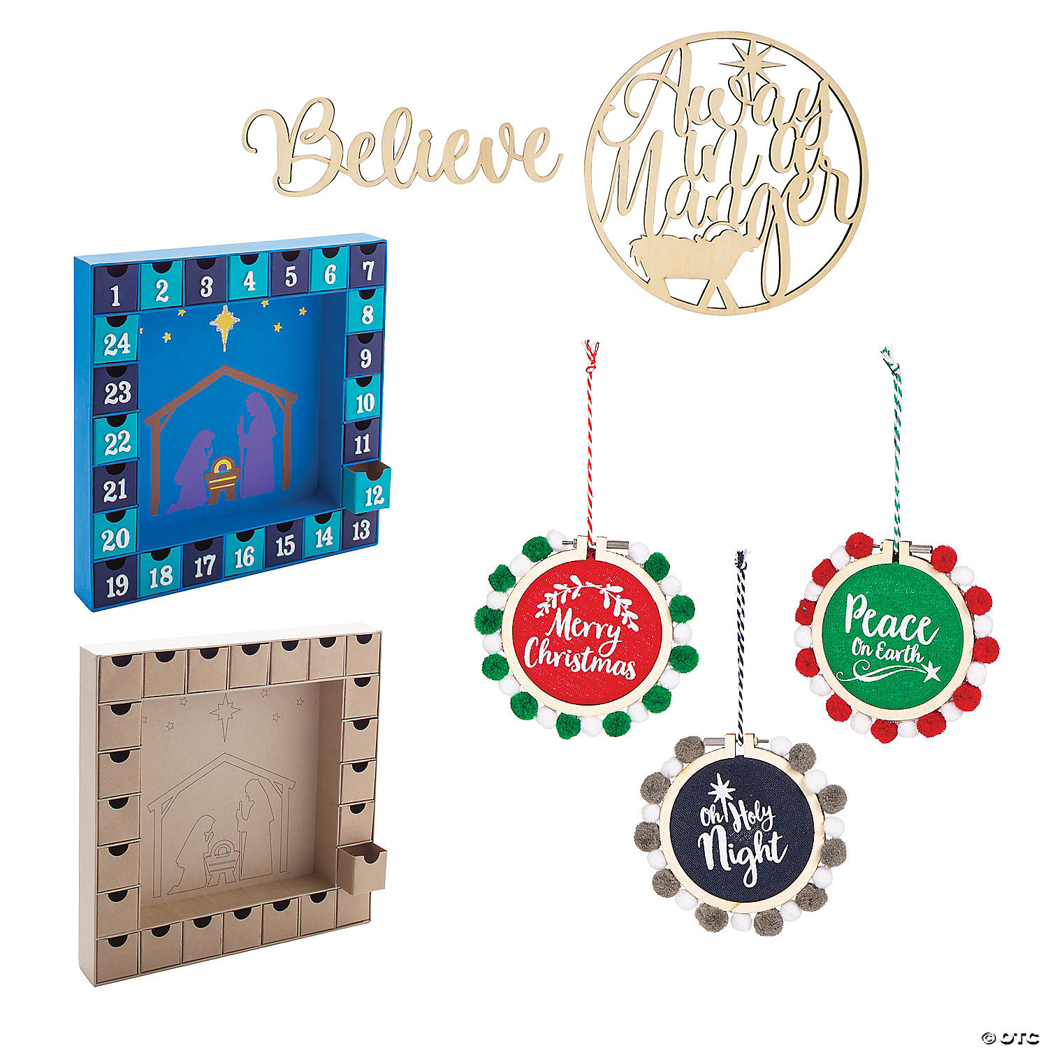 Download Adult S Religious Christmas Craft Kit Assortment Oriental Trading PSD Mockup Templates