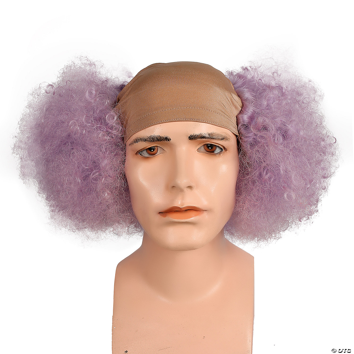 Adults Bald Curly Clown Wig