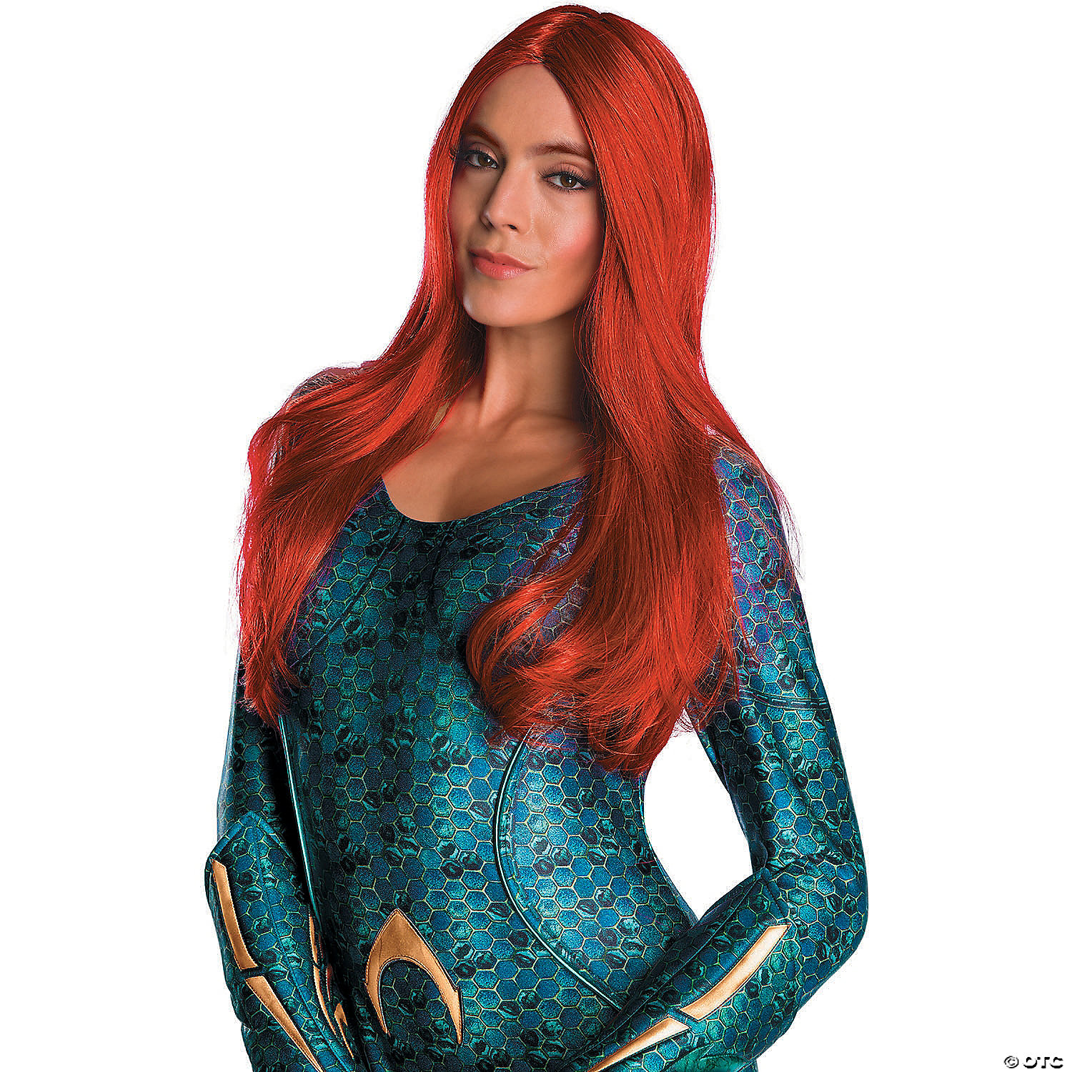 Adult S Dc Aquaman Mera Wig Oriental Trading