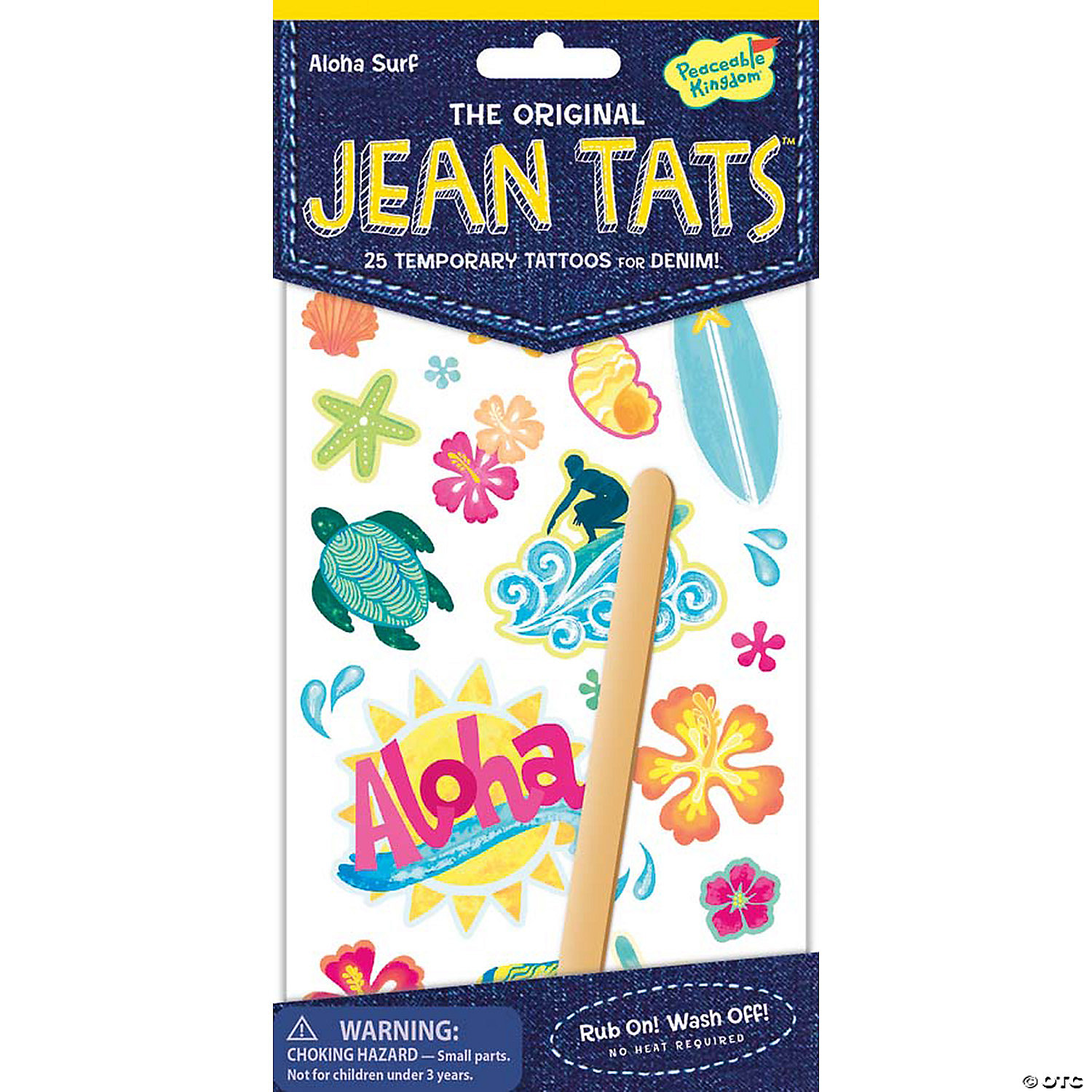 Aloha Surf Jean Tats Pack Discontinued