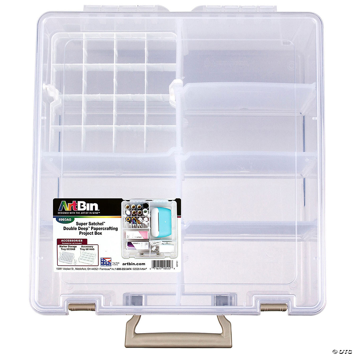 Ab 6990abp Super Satchel Double Deep Con Divisores Extraíble | Cuotas sin interés