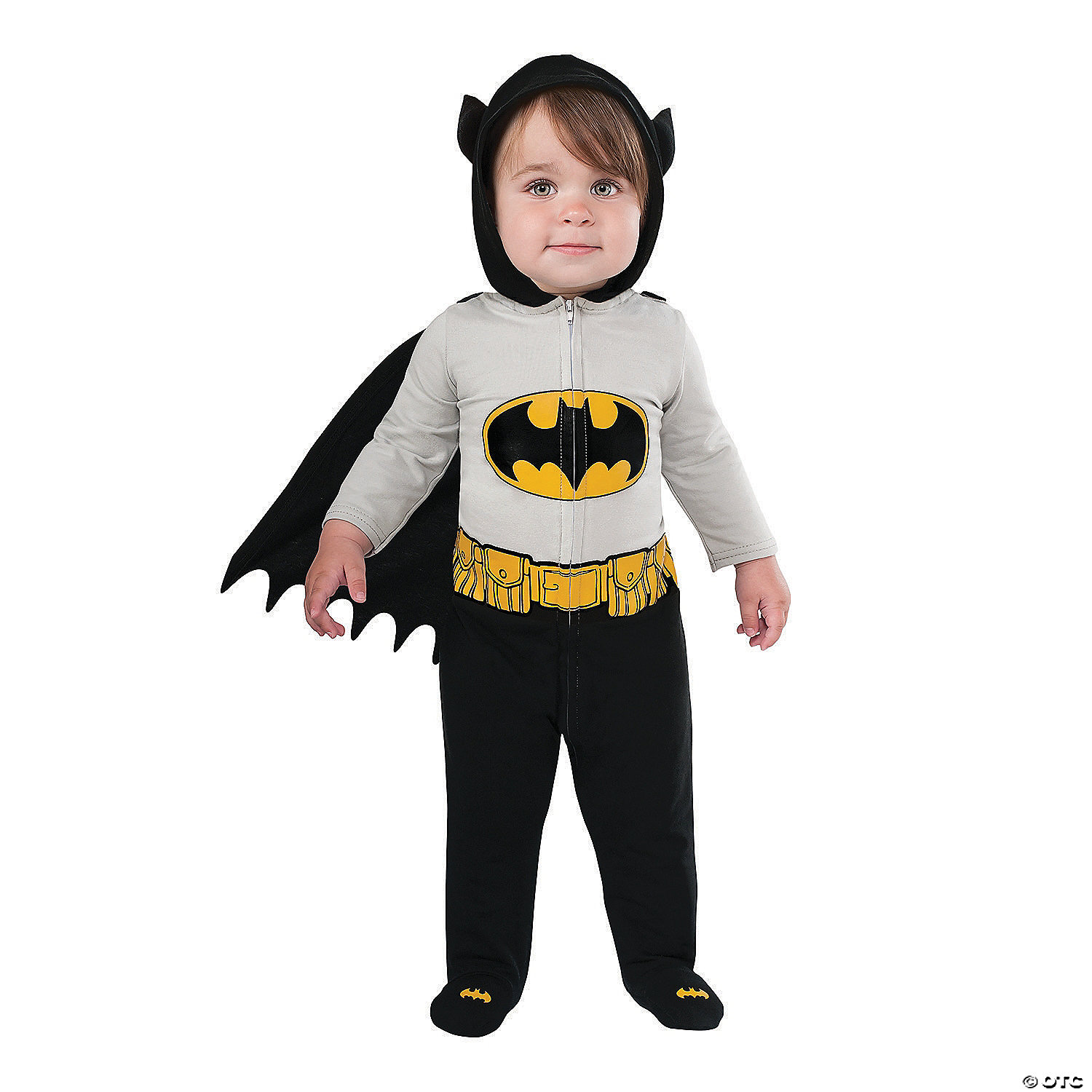 BATMAN Babygrow Gilet SUPERHERO COSTUME BABY BAT DC COMICS 0-18 Mesi Nuovo 