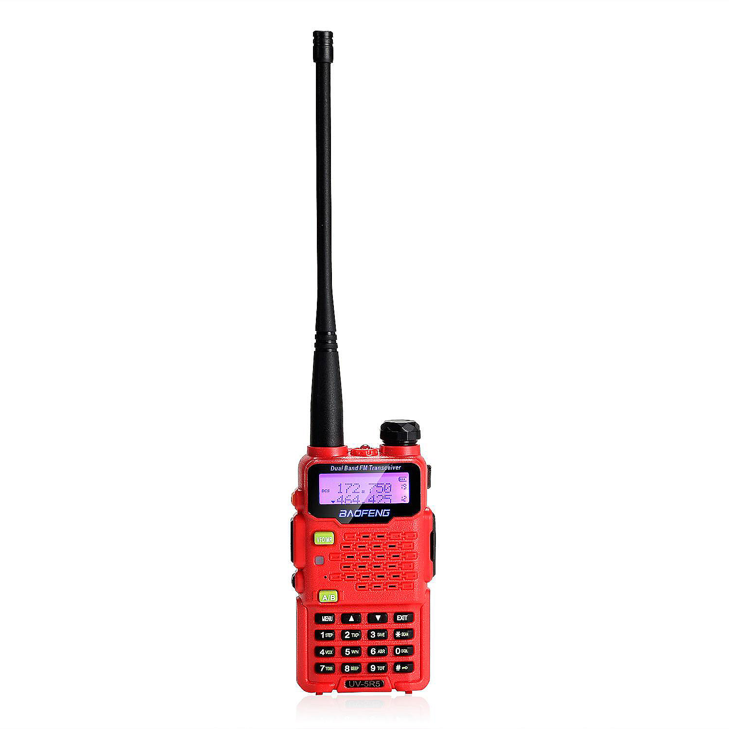 Camo BAOFENG UV-5R5 5-Watt Dual Band Two-Way Radio 144-148MHz VHF & 420-450MHz UHF Includes Full Kit with Large Battery 
