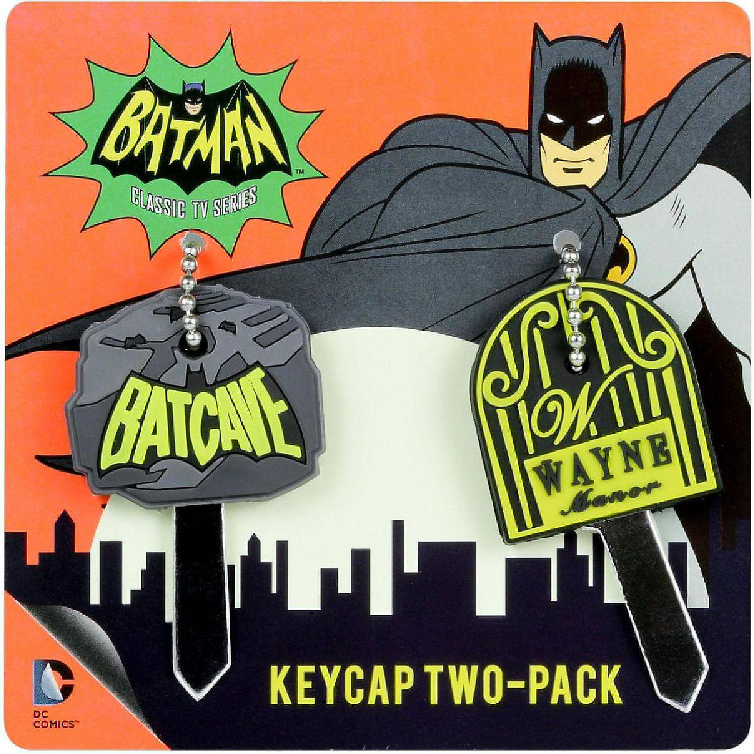 Batman Classic TV Series Keycap 2-Pack | Oriental Trading