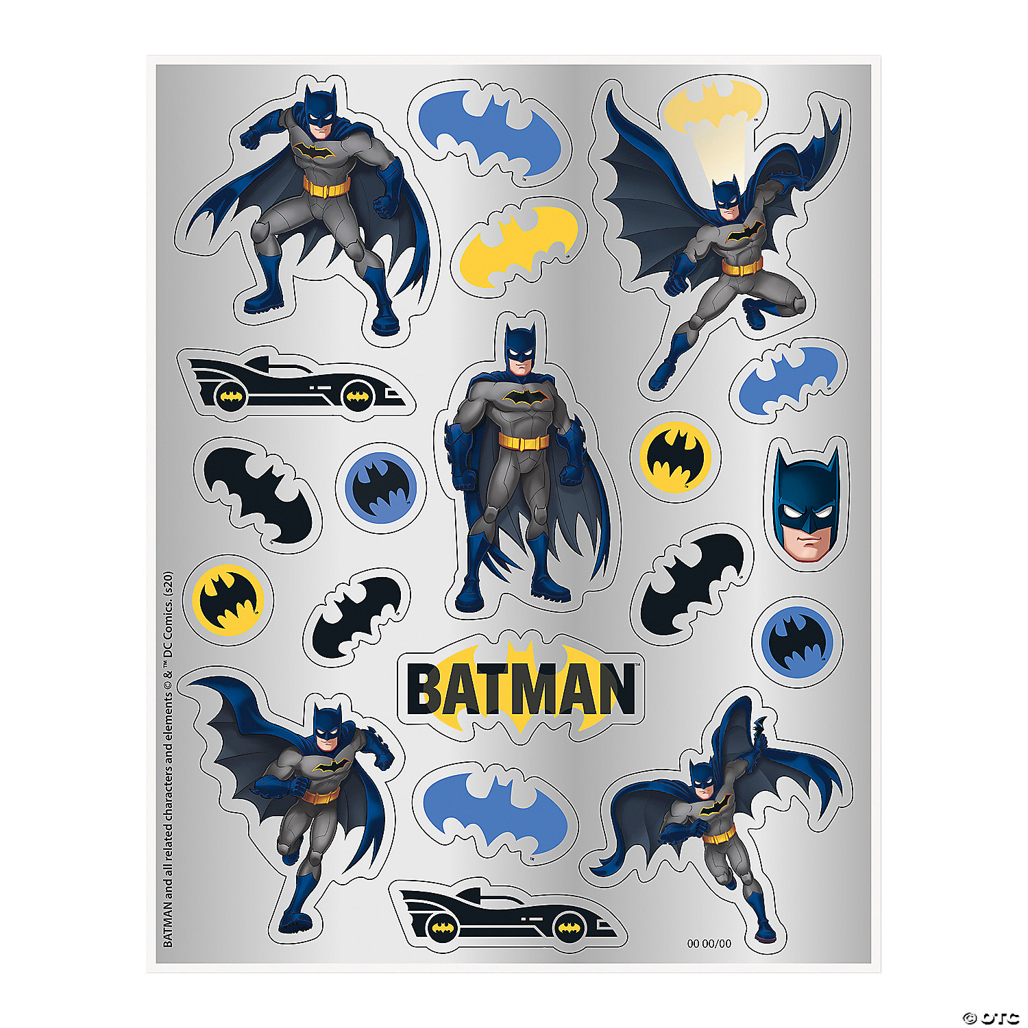 Batman™ Sticker Sheets - 4 Pc. | Oriental Trading