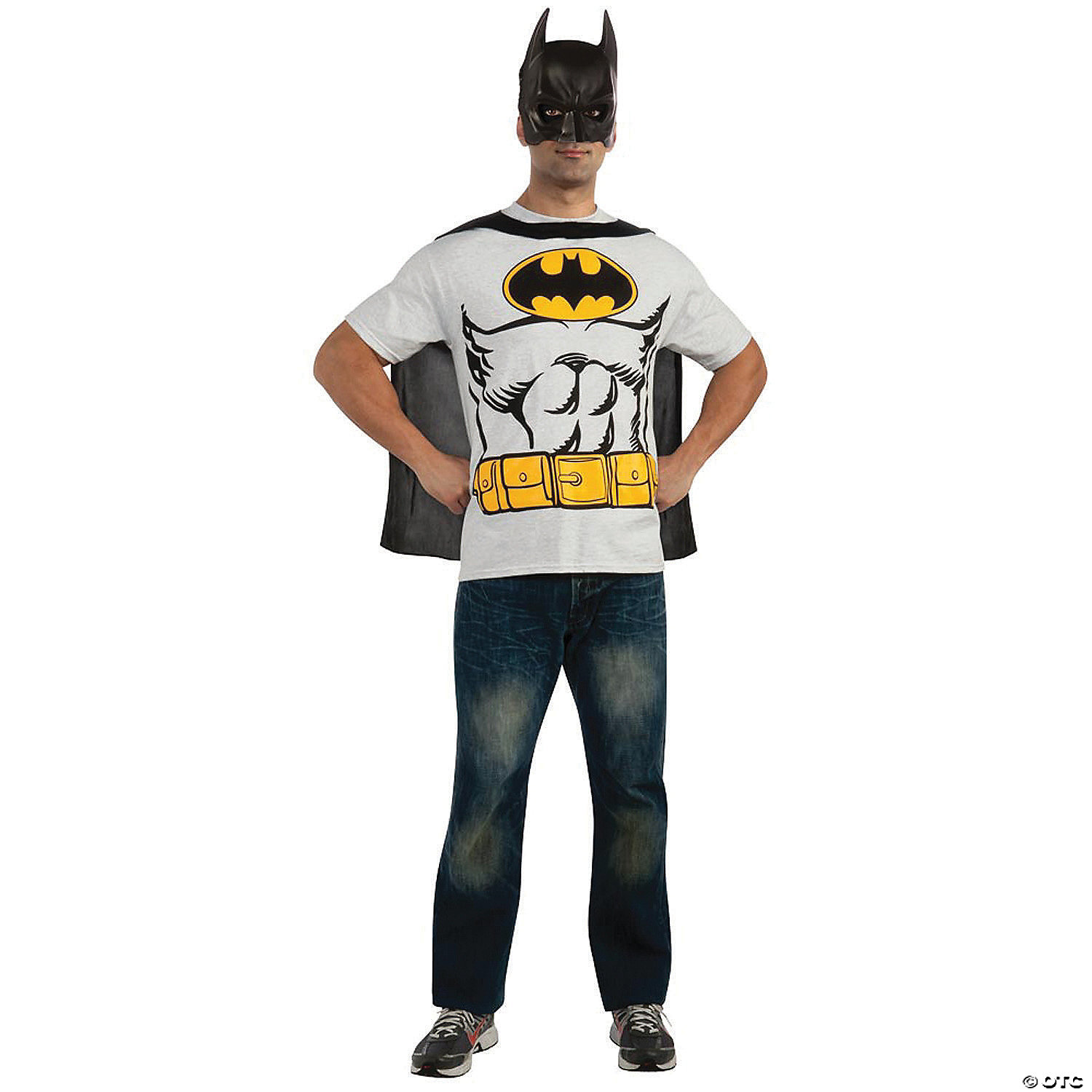 Batman T-Shirt Adult Men's Costume | Oriental Trading