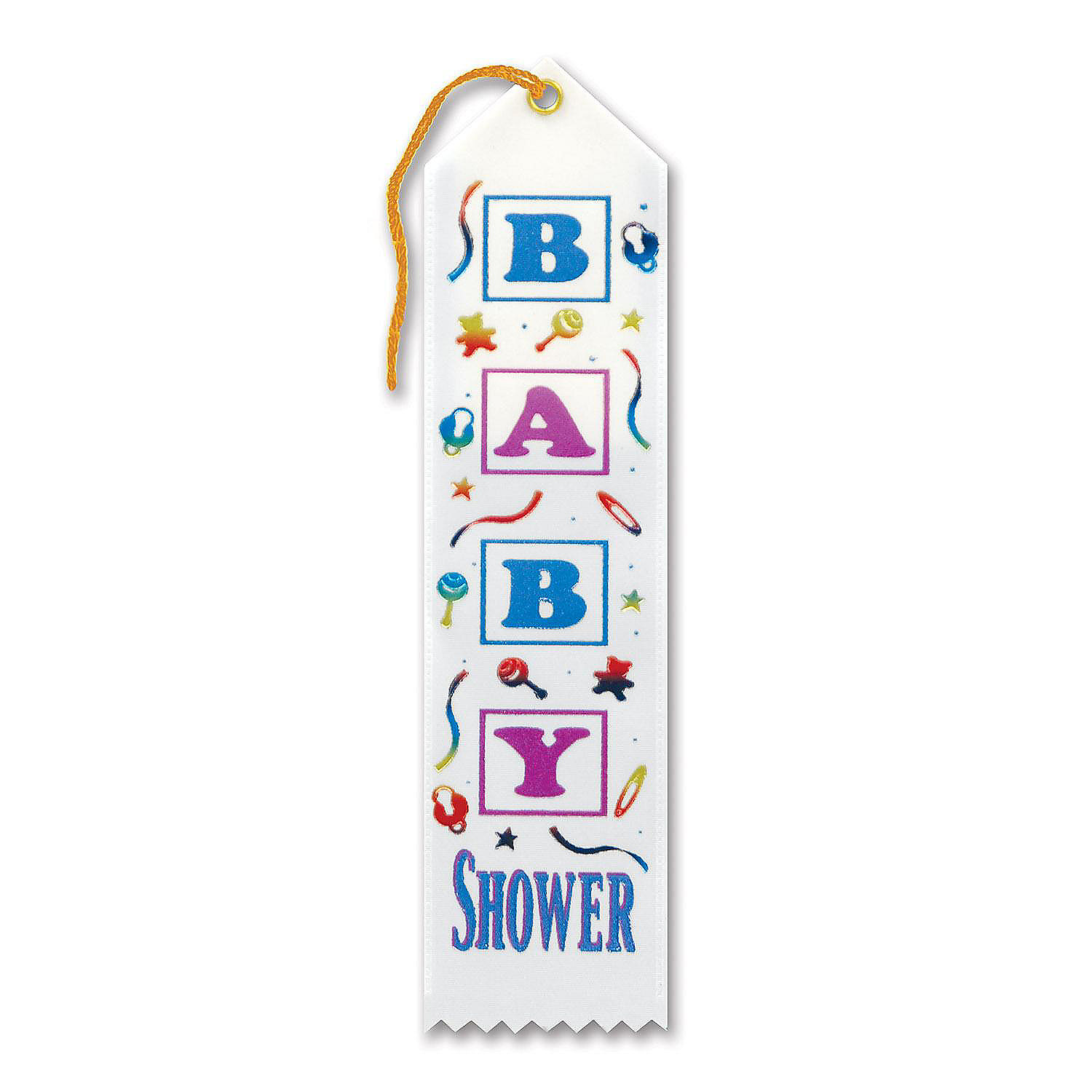 Beistle Baby Shower Award Ribbon 6 Pack Oriental Trading