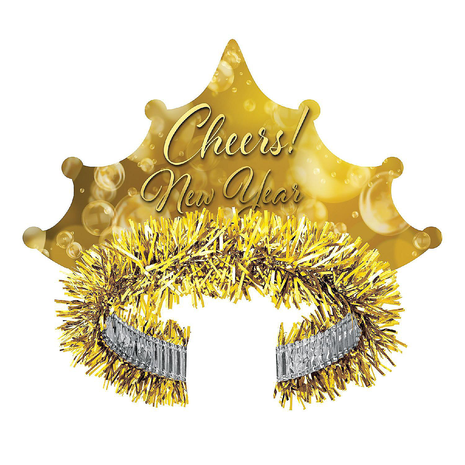 Beistle Champagne New Year Tiara 50 Pack Oriental Trading