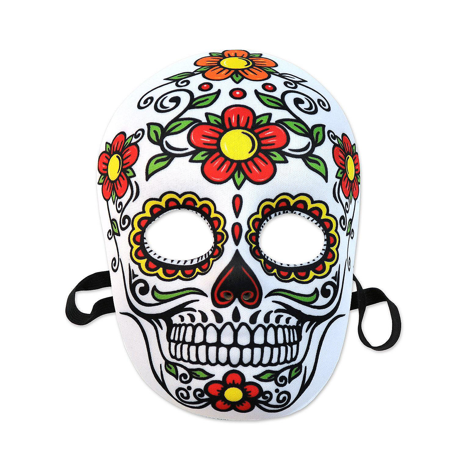 Beistle Day Of The Dead Mask 12 Pack Oriental Trading